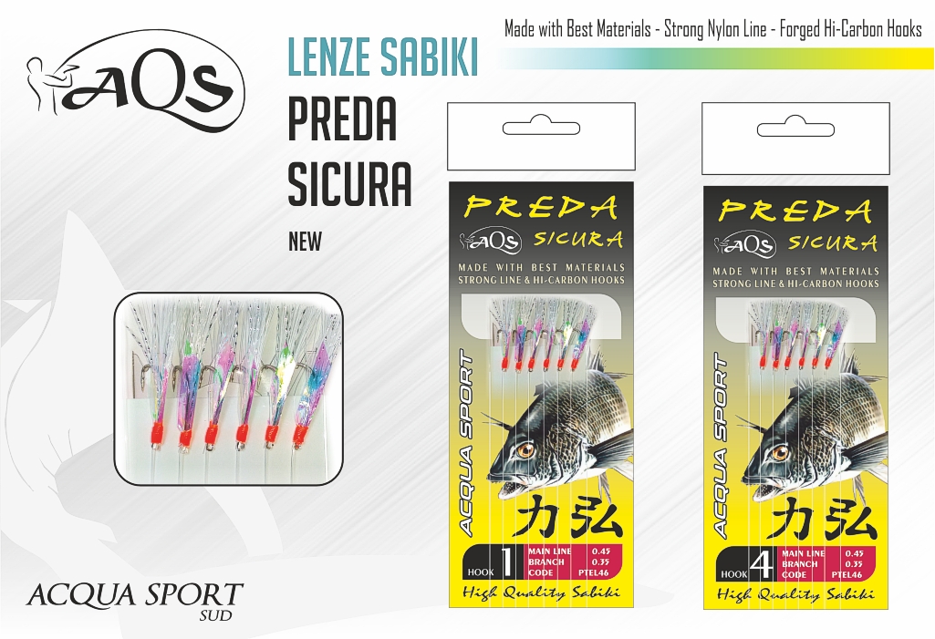 AQS Sabiki Preda Sicura – Xtreme Fishing Malta Online Store
